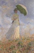 Claude Monet Layd with Parasol oil painting on canvas